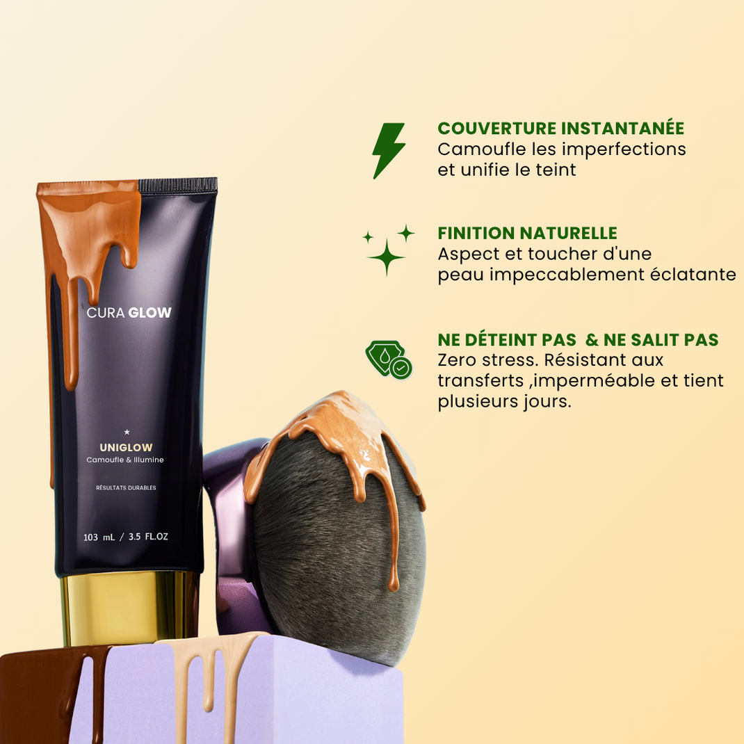 UNIGLOW | Perfecteur & Unificateur de Teint (+Brosse d'Application)